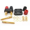 10 PCS One-piece Speaker Two-position Hexagonal Power Amplifier Terminal Red and Black Power Hexagonal Dual-connection Terminal - Image 5