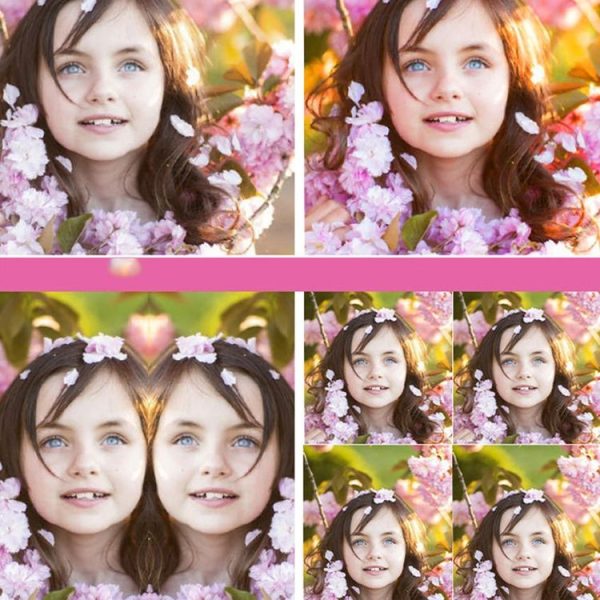 A200L 4.39 inch Cute Cartoon Style High-definition Camera Toy Front and Rear Dual-lens Camera Children Digital Camera (Pink) - Image 7