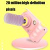 A200L 4.39 inch Cute Cartoon Style High-definition Camera Toy Front and Rear Dual-lens Camera Children Digital Camera (Pink) - Image 8