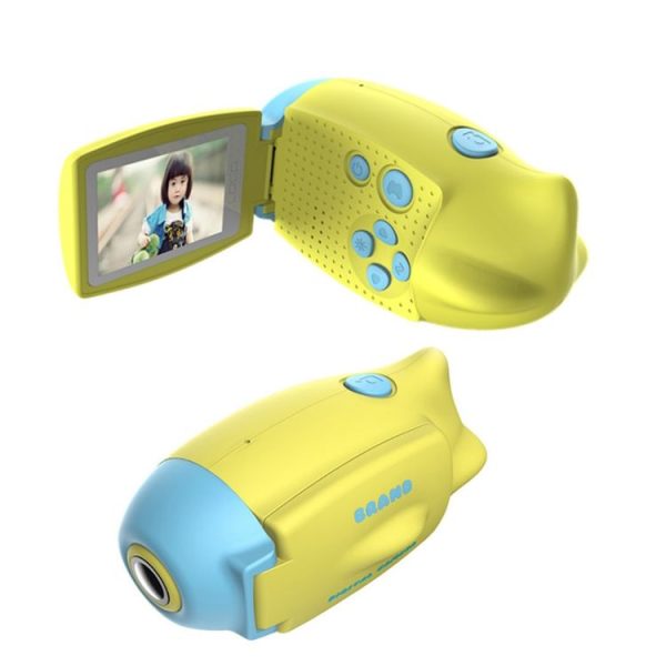 Children Digital Camera Handheld Mini Cartoon SLR DV Camera (Blue)