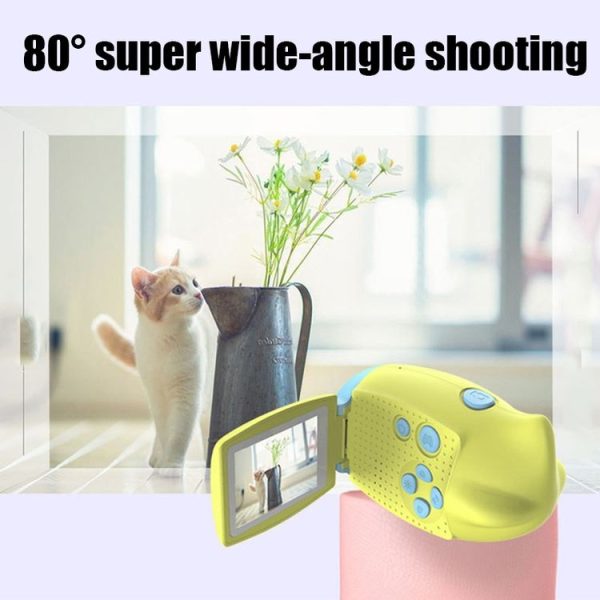 Children Digital Camera Handheld Mini Cartoon SLR DV Camera (Blue) - Image 6