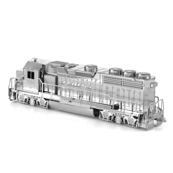 3D Metal Assembly Model Train Drilling Cruise DIY Puzzle, Style: Train Set - Image 3