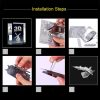 3D Metal Assembly Model Train Drilling Cruise DIY Puzzle, Style: Train Set - Image 7