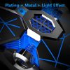 FREEDOM-WOLF X13 2400 DPI 6 Keys Wireless Charging Silent Water-cooled Luminous Mechanical Gaming Mouse (Star Black) - Image 7