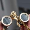 3x25mm Classical Ladies Drama Watching Telescope Carrying Binoculars With Chain (Black) - Image 3