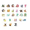 SY301 Cartoon Animal 26 English Letter Children Room Wall Stickers - Image 2