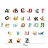 SY301 Cartoon Animal 26 English Letter Children Room Wall Stickers - Image 3