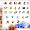 SY301 Cartoon Animal 26 English Letter Children Room Wall Stickers - Image 6
