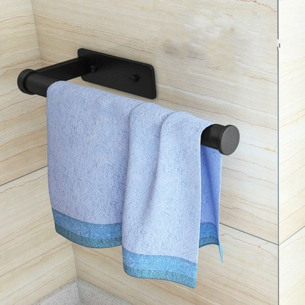 Kitchen Paper Towel Rack Lazy Rag Rack Wall Mount Bracket Roll Paper Holder - Image 6