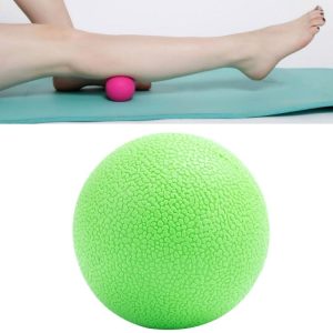 Fascia Ball Deep Muscle Relaxation Plantar Acupoint Massage Fitness Mini Yoga Ball Massage Ball, Specification: Single Ball (Green)