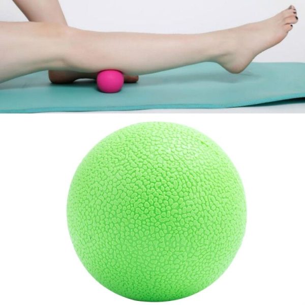 Fascia Ball Deep Muscle Relaxation Plantar Acupoint Massage Fitness Mini Yoga Ball Massage Ball, Specification: Single Ball (Green)