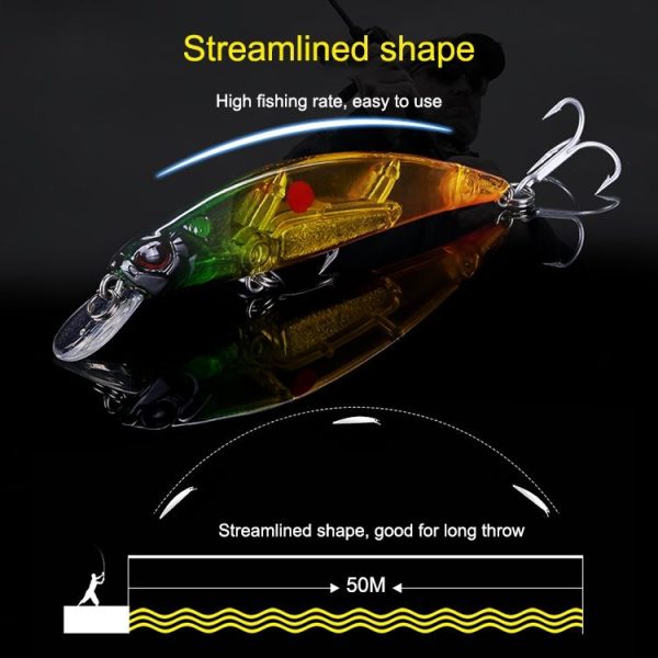 SeaKnight Long Shot Submerged Pumped Stop Glimpse Minoruya Hard Bait (L03) - Image 7