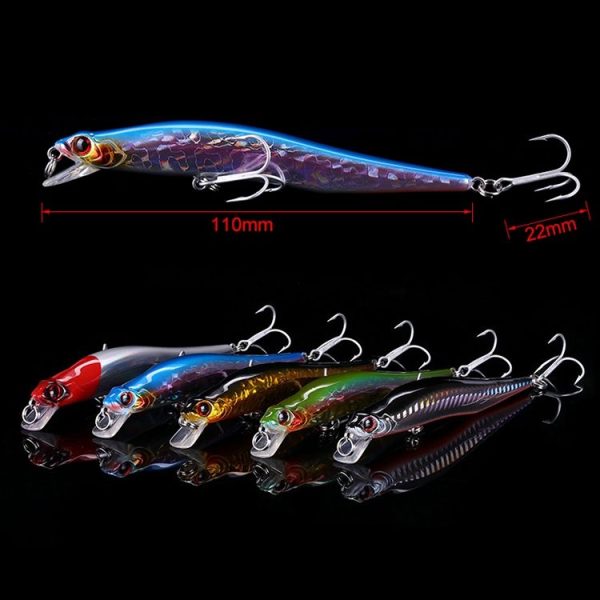 SeaKnight Long-range Minoruia Bait 110mm Siniperca Fish (L05) - Image 2