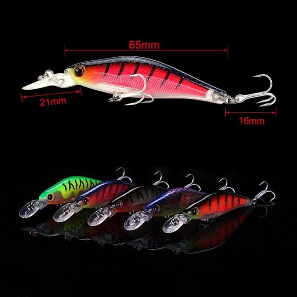 SeaKnight Long-throwing Shallow Water Hovering Elf Mino Bass Mouth Lure Hard Bait (L04) - Image 3