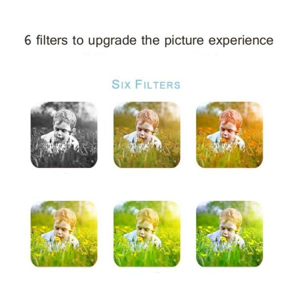 Q8 Children Camera HD Dual-lens Camera Cartoon Children Digital Camera, Style: WiFi 4.0MP (Blue) - Image 5