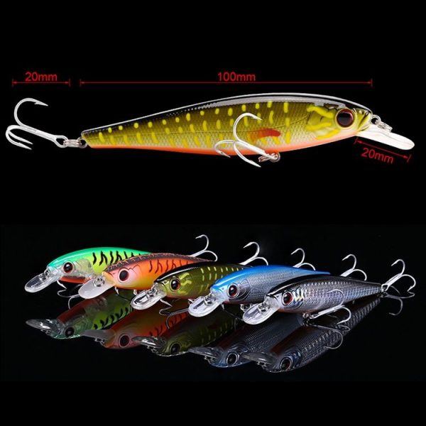 SeaKnight Long Throw Shallow Water Floating Water Type Fake Bait Mino Sea Fishing Freshwater General Artificial Bait (L02) - Image 3