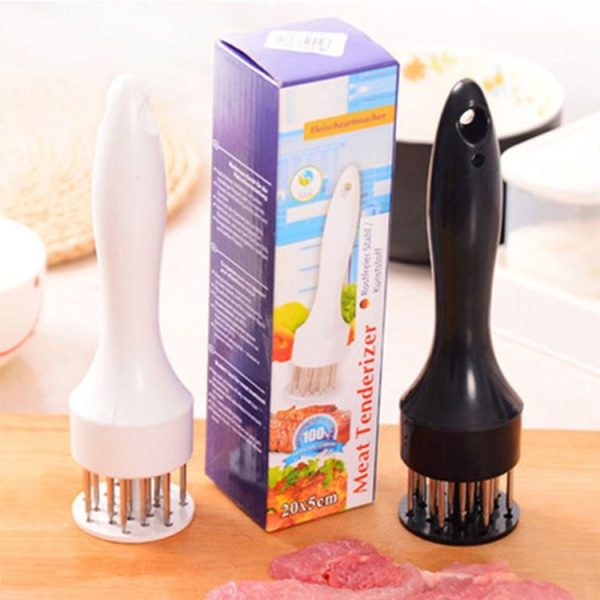 Steak Pig Quickly Loosen Meat Needle Knock Meat Hammer Kitchen Tool (White) - Image 4