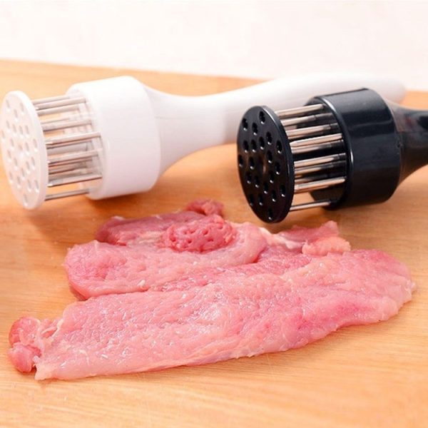 Steak Pig Quickly Loosen Meat Needle Knock Meat Hammer Kitchen Tool (White) - Image 5