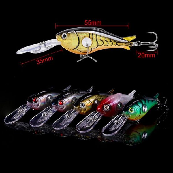 SeaKnight Deep and Shallow Type Minoan Laser Magnetic Sounding Luya Deep Water Hard Bait (L01) - Image 3