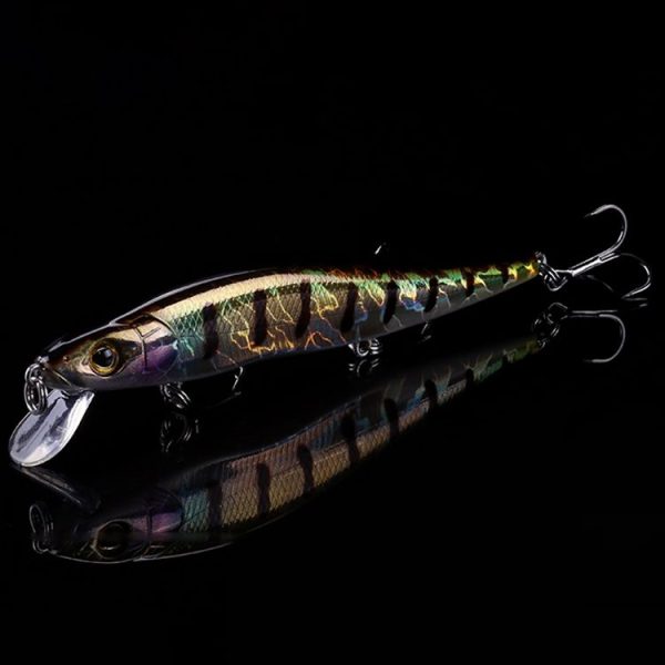 SeaKnight Long Shot Shallow Water Minnow Lure Realistic Hard Bait Perch Siniperca Bait (L01) - Image 2