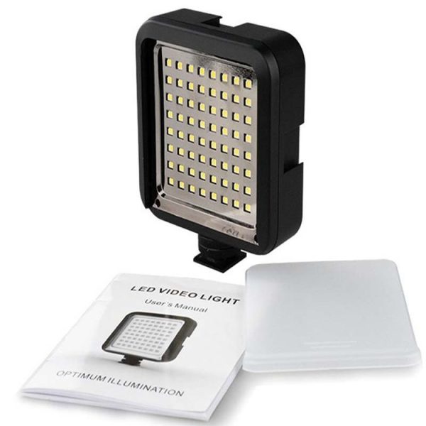 64 LED Photography And SLR Camera Equipment Hot Shoe Holder LED Fill Light - Image 4