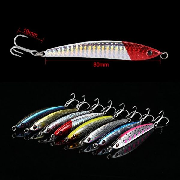 SeaKnight Long Shot Submerged Full Swimming Layer Pencil Road Sub Bait Slowly Sinking Alice Mouth Bass Road Sub Hard Bait (L01) - Image 3