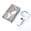 Handheld High-definition Lens with LED Light Reading and Maintenance Magnifying Glass for the Elderly, Style: 95mm 10 Times - Image 8