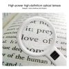 Handheld High-definition Lens with LED Light Reading and Maintenance Magnifying Glass for the Elderly, Style: 95mm 10 Times - Image 9