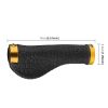 1 Pair Bicycle Solar Rubber Grip Cover Bicycle Mountain Riding Equipment (Gold) - Image 2