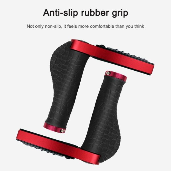 1 Pair Bicycle Solar Rubber Grip Cover Bicycle Mountain Riding Equipment (Gold) - Image 3