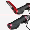 1 Pair Bicycle Solar Rubber Grip Cover Bicycle Mountain Riding Equipment (Gold) - Image 6