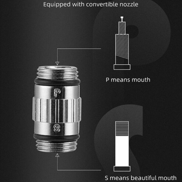 CYCLINGBOX Manual Bicycle Pump Portable LCD Digital Display Tire Pressure Dial Pump (Silver) - Image 6