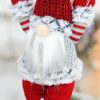 Faceless Skydiving Santa Claus Christmas Window Hanging Decorations (Grey Hat) - Image 4