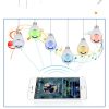 E27 LED Music Bulb Smart Colorful Remote Control Wake Up Light, Color temperature: APP+Remote Control - Image 4