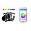E27 LED Music Bulb Smart Colorful Remote Control Wake Up Light, Color temperature: APP+Remote Control - Image 5