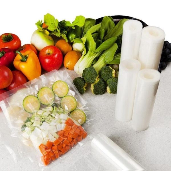Food Vacuum Preservation Bag Grid Rice Packaging Vacuum Roll Bag, Size: 17x500cm - Image 5