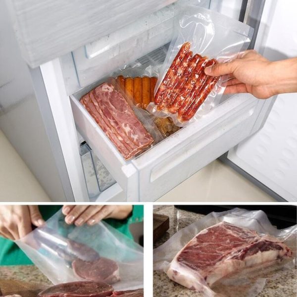 Food Vacuum Preservation Bag Grid Rice Packaging Vacuum Roll Bag, Size: 17x500cm - Image 7