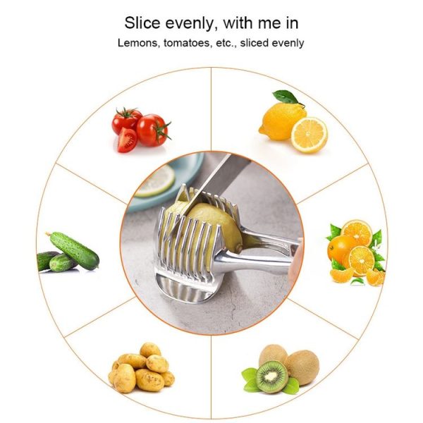 Aluminum Alloy Lemon Tomato Slicer Egg Slicer Fruit Cutting Tool - Image 5