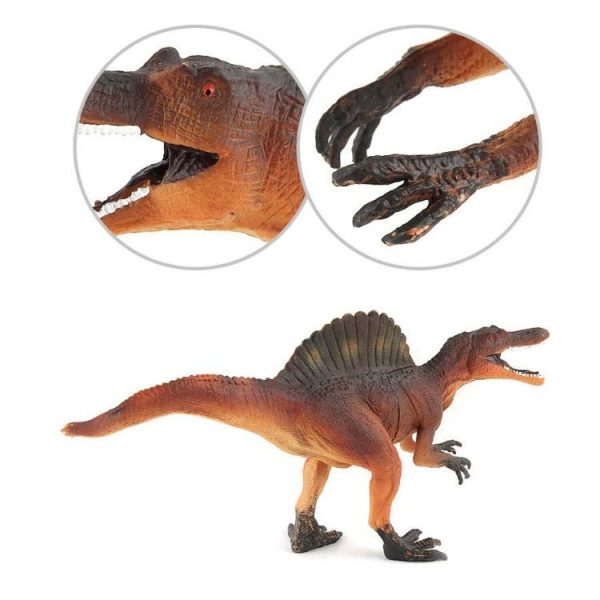 Simulation Animal Dinosaur World Static Toy Models, Style: Yellow Spinosaurus - Image 4