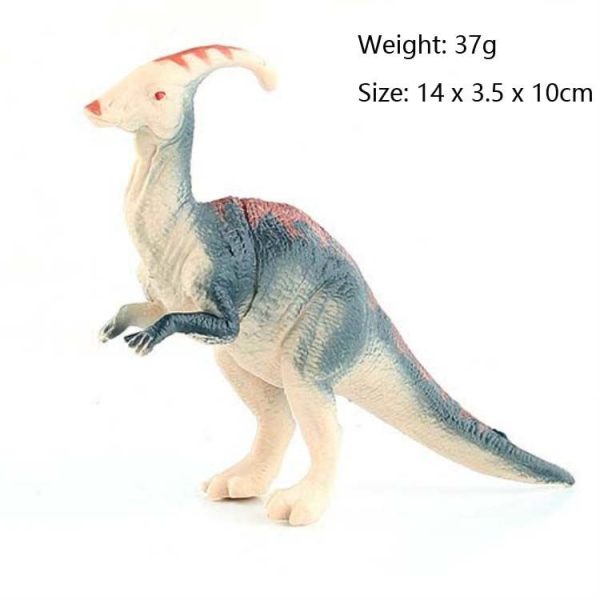 Simulation Animal Dinosaur World Static Toy Models, Style: 6 PCS Parasaurus - Image 2