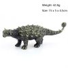Simulation Animal Dinosaur World Static Toy Models, Style: 6 PCS Saichania - Image 2
