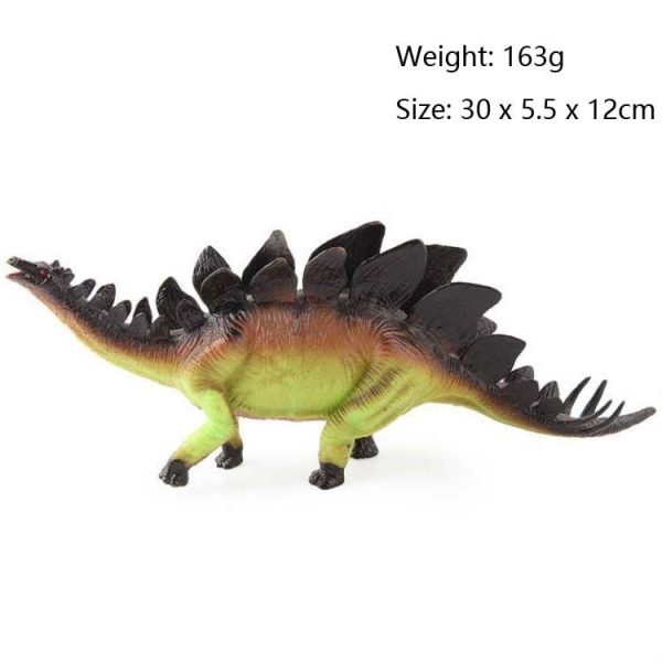 Simulation Animal Dinosaur World Static Toy Models, Style: Stegosaurus - Image 2
