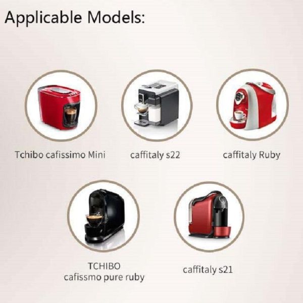 Coffee Machine Capsule Stainless Steel Household Coffee Filter Reusable Coffee Capsule Cup Pattern Random Delivery - Image 6