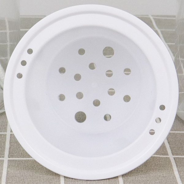 Automatic Water Absorption Hydroponic Pot Succulent Plant Flower Pot, Style: Transparent Without Words - Image 4