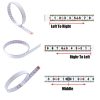 2m Sticky Scale Steel Ruler with Glue Scale Tape Measure Self-adhesive Ruler, Specification: Middle Point - Image 5