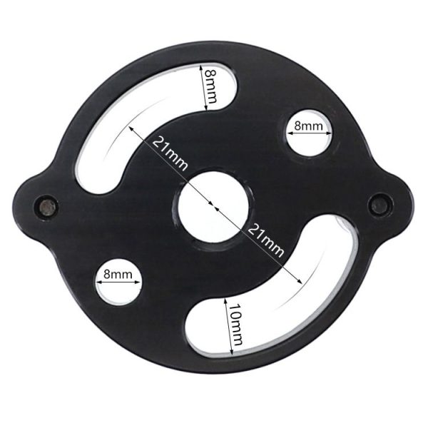 Woodworking Straight Hole Puncher Self-Centering Dowel Splicing Drilling Locator Woodworking Drilling Tool, Style: Black - Image 3
