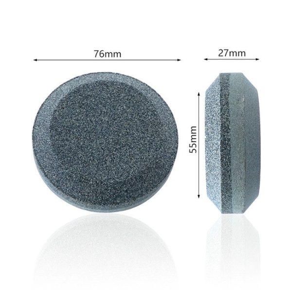 Double-Sided Whetstone Kitchen Knives Round Knife Sharpener, Style: A - Image 3