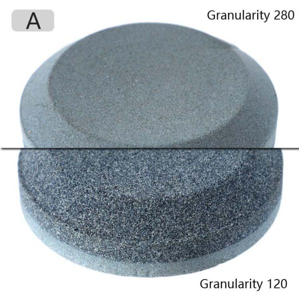 Double-Sided Whetstone Kitchen Knives Round Knife Sharpener, Style: A - Image 4