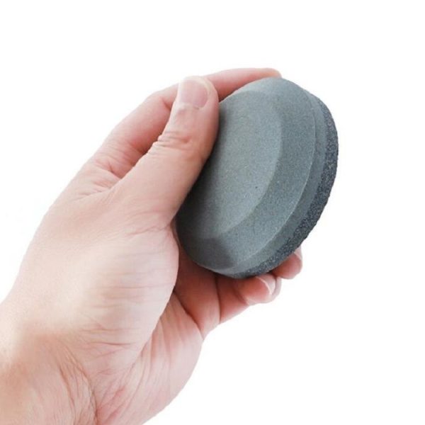 Double-Sided Whetstone Kitchen Knives Round Knife Sharpener, Style: A - Image 5
