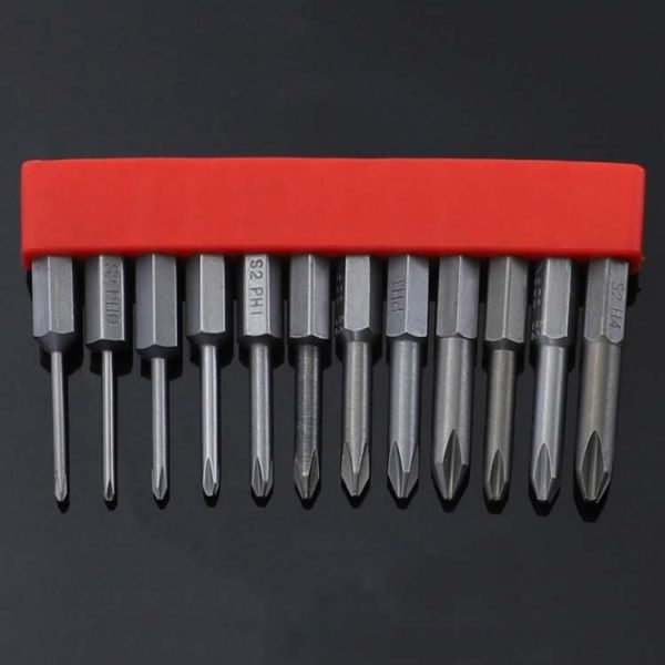 12 PCS / Set Screwdriver Bit With Magnetic S2 Alloy Steel Electric Screwdriver, Specification: 3